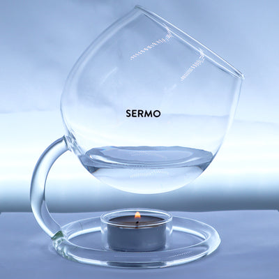 SERMO BRANDY GLASS OIL BURNER
