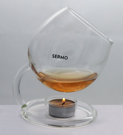SERMO BRANDY GLASS OIL BURNER