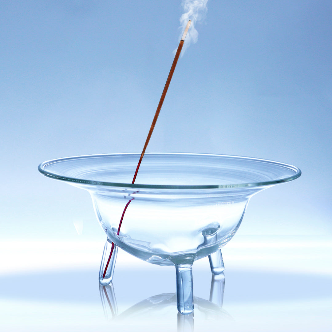 SERMO GLASS INCENSE HOLDER