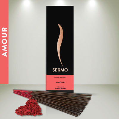 Amour - SERMO Premium Incense sticks (24 pieces)