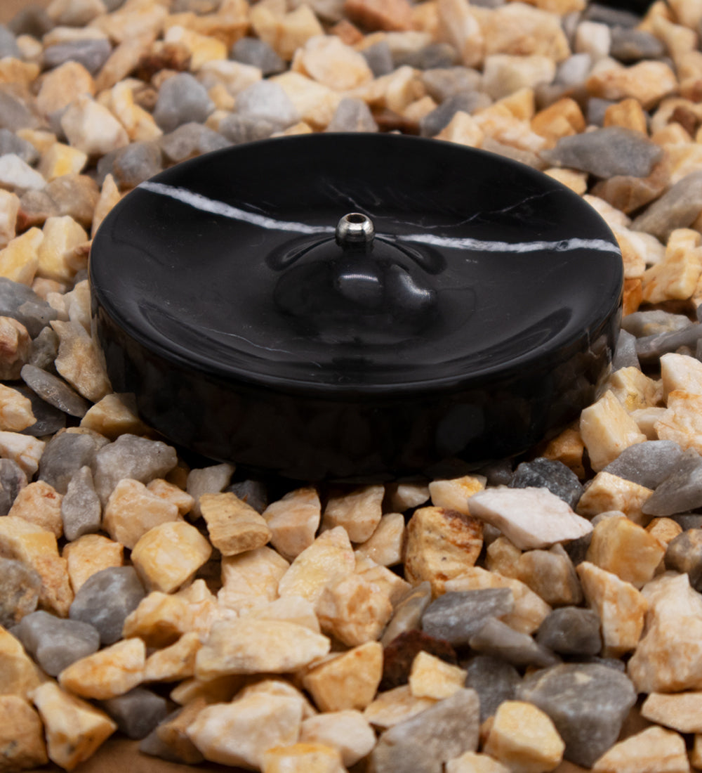 GALAXY - (Round) Marble incense burner, incense holder