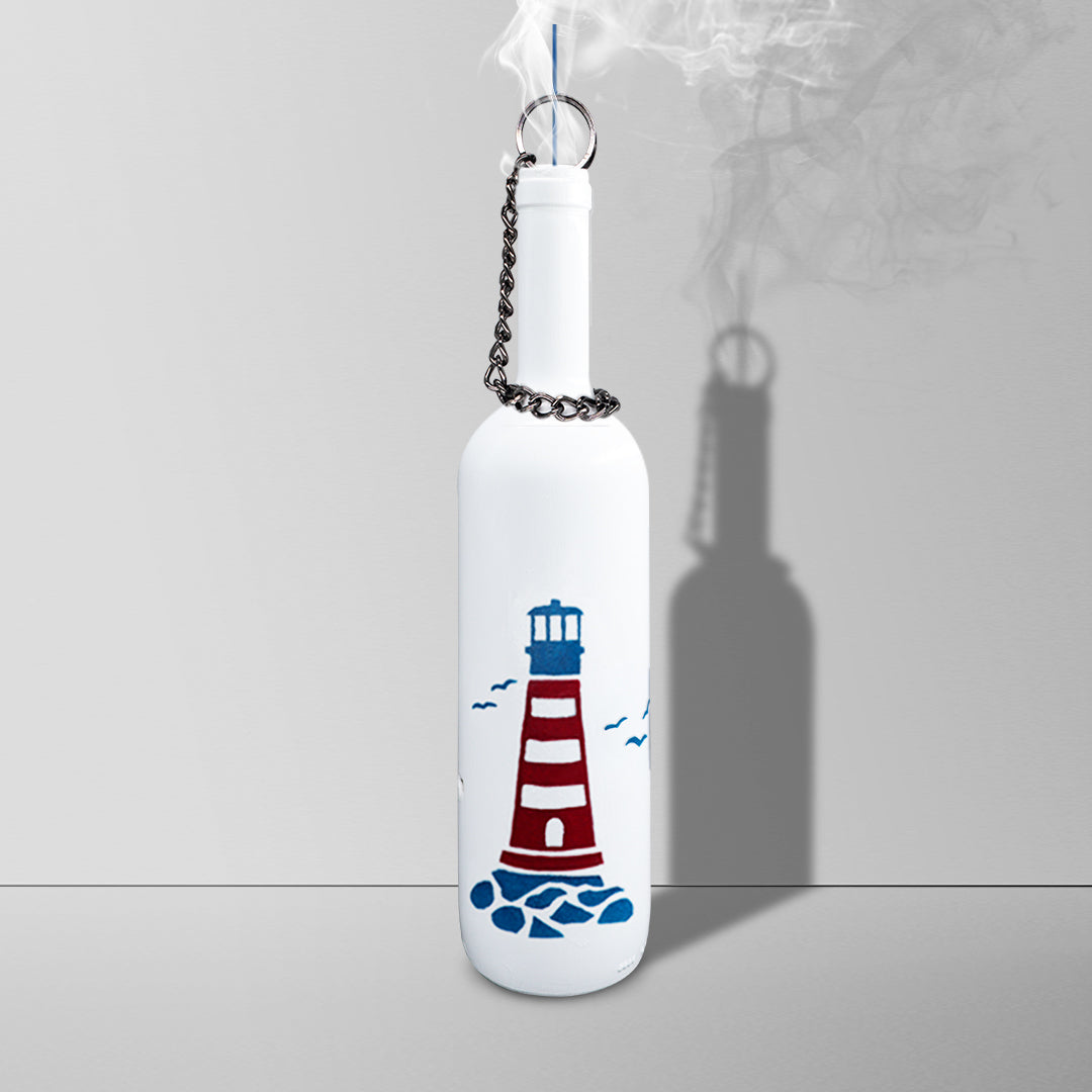 LIGHTHOUSE (MARINE SERIES) - Smoking Bottle incense burner, incense holder