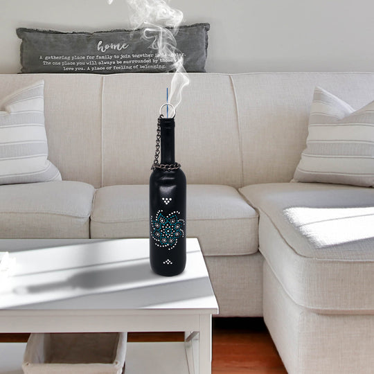 MANDALA COSMIC - Smoking Bottle incense burner, incense holder