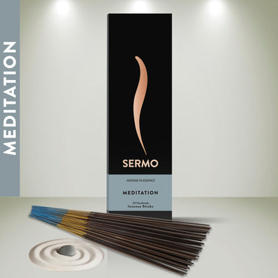 MEDITATION - Sermo Premium Incense sticks (24 pieces)