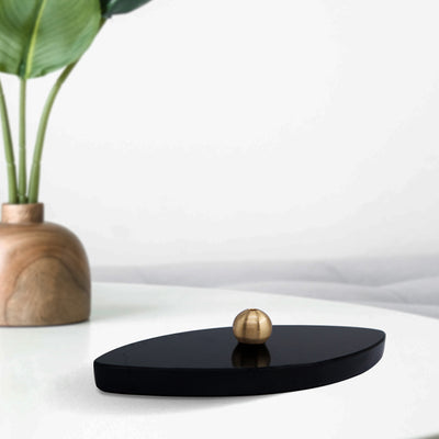 NIGHT - (Oval) Marble incense burner, incense holder