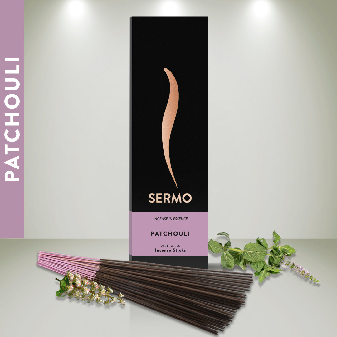 PATCHOULI - Sermo Premium Incense sticks (24 pieces)