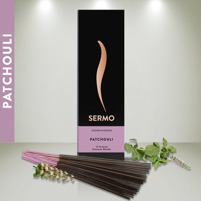 PATCHOULI - Sermo Premium Incense sticks (24 pieces)